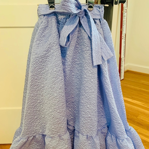 Loeffler Randall Carrie Circle Skirt with Belt - Picture 1 of 3